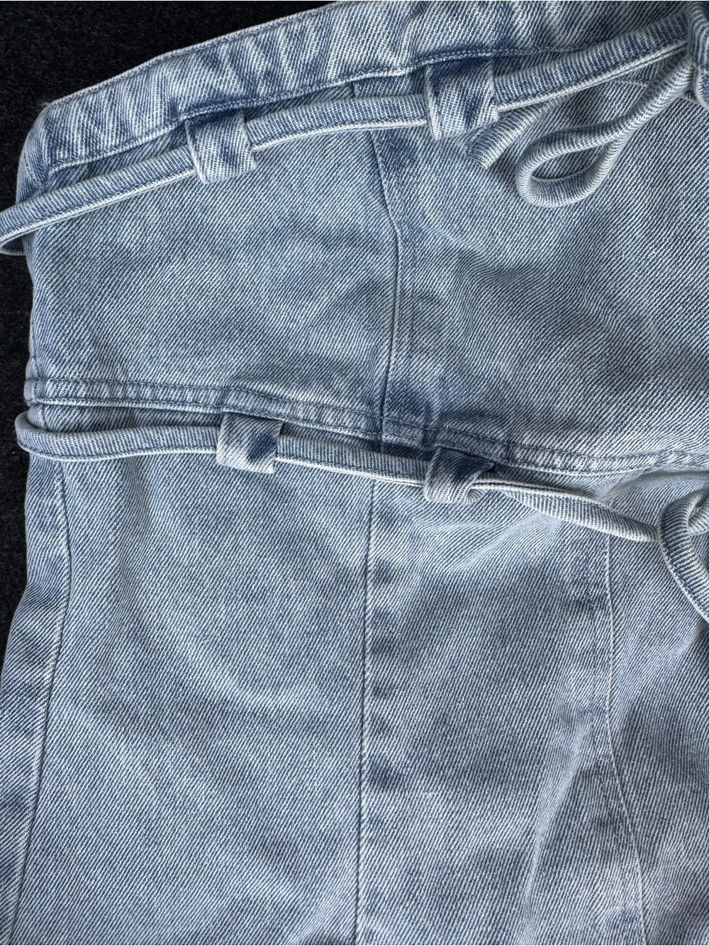 Sabo Skirt Light Blue Denim Tube Top - Picture 8 of 8